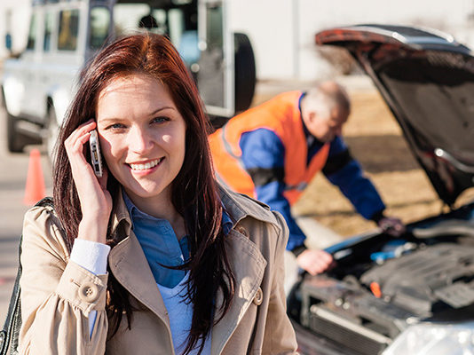 NRMA supplies first class service to its members with record response times.
