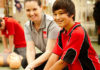 St Johns gives school kids first-aid training.