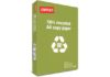 Staples 100% recycled paper a great step towards sustainability.